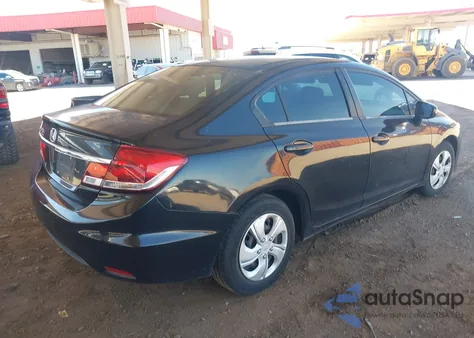 2014 Honda Civic Lx z USA, uszkodzony, nr VIN 2HGFB2F57EH512409